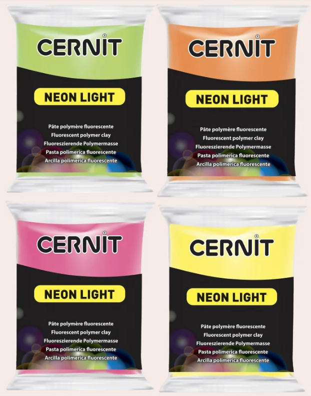 CERNIT Neon anyag 56g - különböző színekben