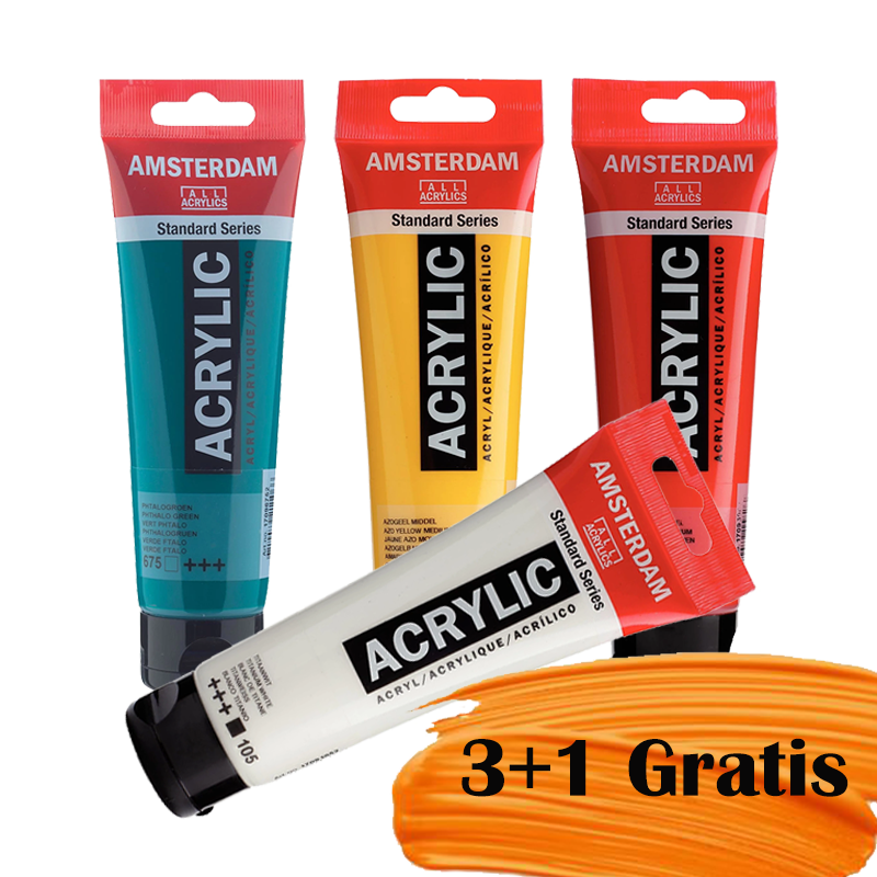 !AKCIÓ 3+1 INGYEN! Amsterdam Standard 20 ml akril festékek