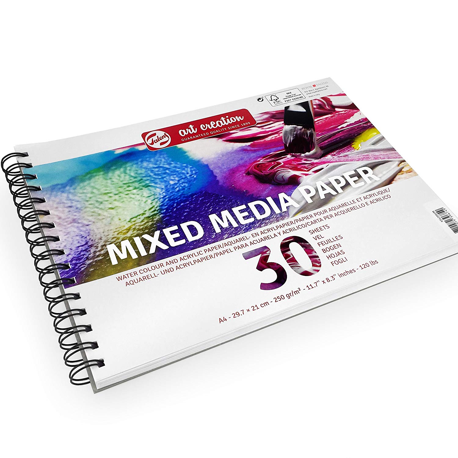 Mixed Media Paper A4 250 g 30 Sheets